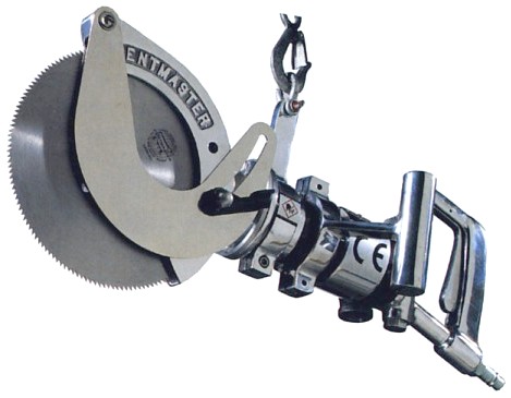 Outils d’abattoir : scies circulaires pneumatiques